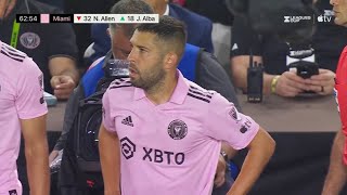 Jordi Alba Inter Miami Debut vs Orlando City  All Touches  020823 HD [upl. by Anneh]