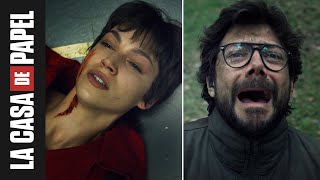 La ESCENA FINAL de La CASA de PAPEL PARTE 3  Netflix España [upl. by Nnylireg]