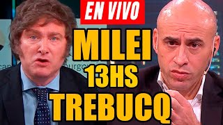 MILEI PRESIDENTE EN VIVO CON EL PELADO TREBUCQ SE VINEN LAS PC DE LAS NASAS [upl. by Cockburn]