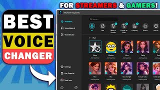 BEST RealTime Voice Changer for YOUTUBERS amp STREAMERS on PC 2024✅ [upl. by Siul891]