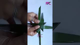 Narkel Pata Diye Bhaifotar Ashirbad  Coconut Leaf Star [upl. by Adrea578]