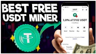 Best Free USDT Mining Site  zero investment  Usdt Mining Site 2024 [upl. by Maida]