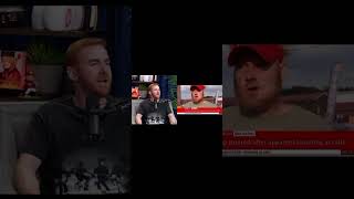 Andrew Santino hilarious prediction foryoupage trending trump theovon politics fyp viral [upl. by Nosna647]