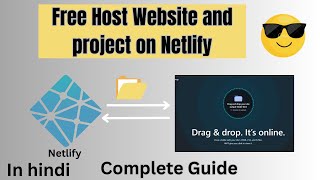 How To Host Website in Netlify  Deploy your Project On Netlify For Free netlify [upl. by Hal]