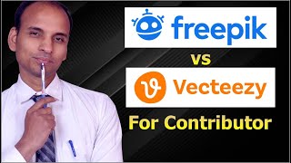 Freepik vs Vecteezy for Contributors [upl. by Jaquenetta]