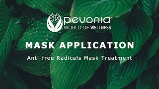 Mask Application  Anti Free Radicals Mask Treatment [upl. by Denie931]