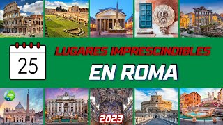 Roma Scopri i 10 Luoghi più Belli da Visitare [upl. by Prudhoe]