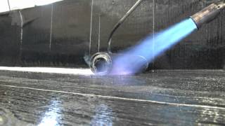 Soprema HeatApplied Granulated Cap Field Installation Procedure [upl. by Montford]