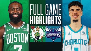 CELTICS at HORNETS  NBA PRESEASON FULL GAME HIGHLIGHTS  October 19 2023 [upl. by Grange232]