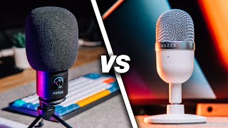 Best Budget Microphone for Podcasts and Live Streaming Under 50 Fifine vs Razer Seiren Review [upl. by Asenab]