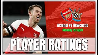 Arsenal Player Ratings  Özil amp Ramsey Were Superb Tonight [upl. by Hunt668]