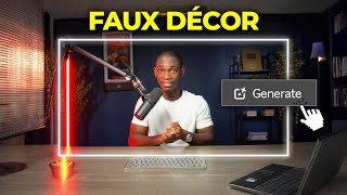 Comment Créer Un Faux Décor YouTube Avec LIA [upl. by Meijer253]