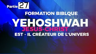 YEHOSHWAHJésus ESTIL CREATEUR DE LUNIVERS n°27 INSTITUT BIBLIQUE DE KINSHASA PROPHETE PLACIDE [upl. by Kat408]