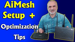 Asus AiMesh setup amp tips for best WIFI coverage [upl. by Enniroc]