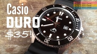 Review Casio Duro Marlin MDV1061A quotUltra Affordable Dive Watchquot [upl. by Bega]