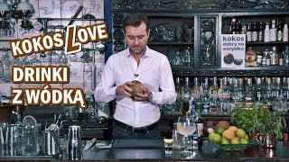 Drinki z wódką 3  Przepisy  jak zrobić łatwe drinki z kokosową wódką Finlandia [upl. by Gemma]