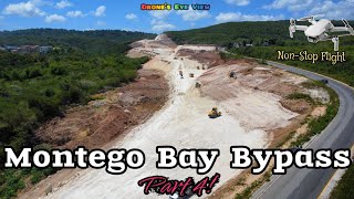 A Complete NonStop Drone Tour of the Entire 15km Road  Ironshore to Bogue Montego Bay Bypass [upl. by Plate]