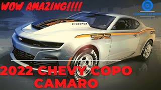 AMAZING 2022 Chevy COPO Camaro Revealed with 94Liter 572CubicInch V8 [upl. by Arreis]