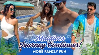 Maldives Journey Continues  More Family Fun amp Pool Time  JasLy [upl. by Brittan]