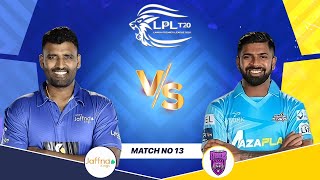 🔴 Live JK vs CS Live  Match 13  Jaffna Kings Vs Colombo Strikers  Lanka Premier League 2023 [upl. by Finnie594]