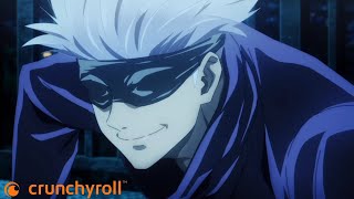 Gojo vs Sukuna in Hindi Crunchyroll  Jujutsu Kaisen Season 1 in Hindi [upl. by Alilak]