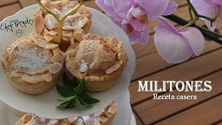 MERLITONES receta paso a paso militones o mirlitones un postre para disfrutar en cada bocado [upl. by Ycrep]