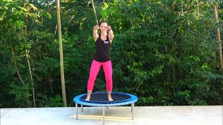 15mins Low Impact Rebounding Movement amp Mobility workout on a Bellicon Trampoline [upl. by Ia]