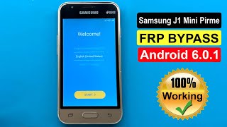 Samsung J1 Mini Pirme Frp Bypass  Samsung J106 Google Account Unlock  SMJ106 FRP Unlock 2021 [upl. by Eusassilem692]