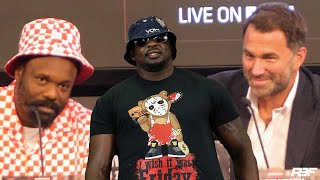 DEREK CHISORA REVEALS TO EDDIE HEARN WHAT DILLIAN WHYTE TOLD HIM OVER FAILED DRUG TEST [upl. by Hajidahk]