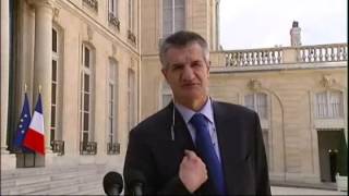 Jean Lassalle reçu à lElysée [upl. by Doloritas]