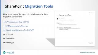 SharePoint Migration Tools [upl. by Anirak637]