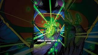 There are different types of Kryptonite Superman Kryptonite DCComics [upl. by Nerret]