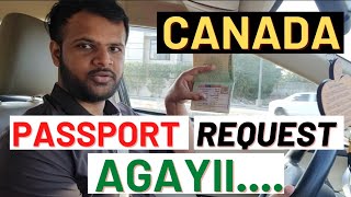 CANADIAN VISA ON PASSPORT  PASSPORT REQUEST LETTER amp PROCESS [upl. by Nylrats]