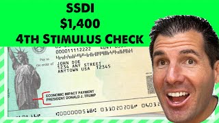 SSDI 1400 4th Stimulus Check Update  Social Security Disability [upl. by Mathias]