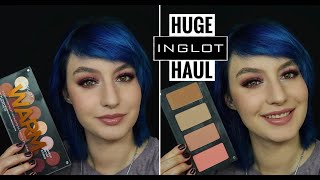 HUGE INGLOT COSMETICS HAUL  JustEnufEyes [upl. by Acinoed]