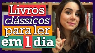 14 LIVROS CLÁSSICOS PARA LER EM 1 DIA [upl. by Biddick]