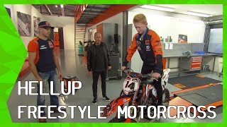 Hellup Freestyle Motorcross met Norman Veerbeek  ZAPPSPORT [upl. by Ahsaeit391]