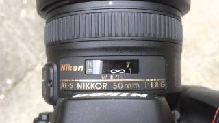 Nikon 50mm F18g Review [upl. by Jaylene]