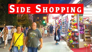 ANTALYA SIDE SHOPPING in KUMKOY 🇹🇷 TURKIYE turkey kumkoy side antalya [upl. by Eidnac986]