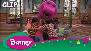 Barney  Barney Shares a Hug with Selena Gomez [upl. by Aguie258]