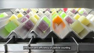 SINOPED gummy counting and packing machine [upl. by Adaha]