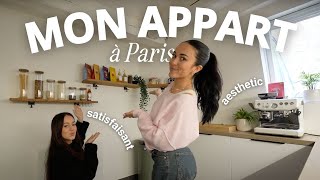 MON APPART À PARIS ON ORGANISE cuisine amp salle de bain   Alaïa déménage ep3 [upl. by Atekan]