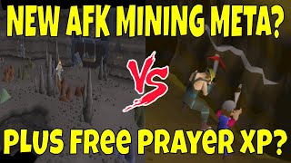 Motherlode vs Cam Torum Mine  OSRS AFK Mining Training [upl. by Erroll559]