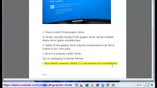 Solved How to Fix VideoTDRFailure nvlddmkmsys BSOD Error on Windows [upl. by Nnylannej]