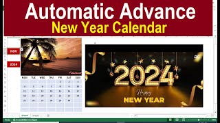 advance calendar design in excel spreadsheet [upl. by Miza]