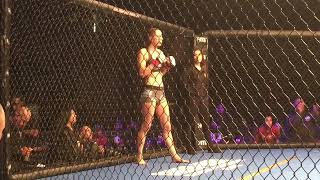 Liddell vs Ortiz 3 Juliana Miller Introduction  112418 [upl. by Alinna]