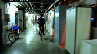 Cycling inside the synchrotron at Grenoble [upl. by Mayor]