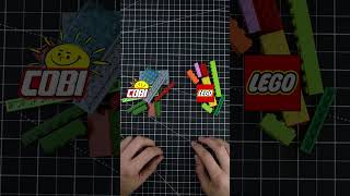 LEGO vs COBI Does it fit Can it be combined shorts cobi lego [upl. by Halimeda990]