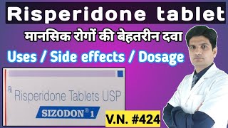 Risperidone tablet  Risperidone tablets 2mg  Risperidone tablets 2mg in hindi  Sizoodon tablet [upl. by Aihsar533]