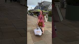 SHOP WITH US BICESTER VILLAGE 🛍️ designer shopping outlet vlog amp haul 🥰 [upl. by Hemetaf731]